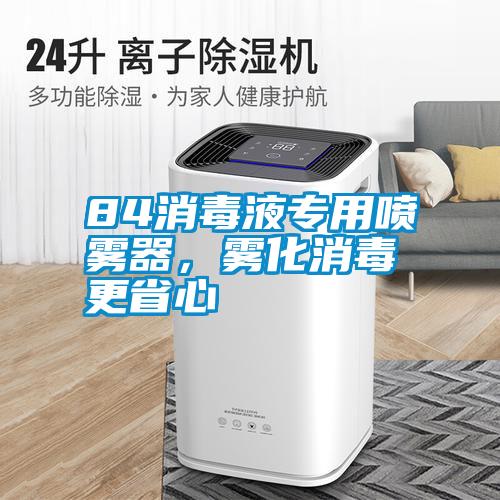 84消毒液專用噴霧器，霧化消毒更省心