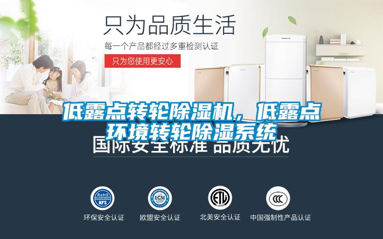 低露點轉輪除濕機，低露點環境轉輪除濕系統