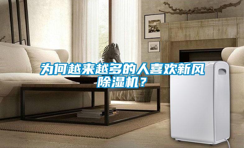 為何越來越多的人喜歡新風除濕機？
