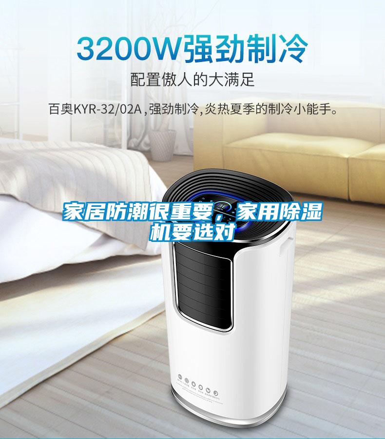 家居防潮很重要，家用除濕機要選對