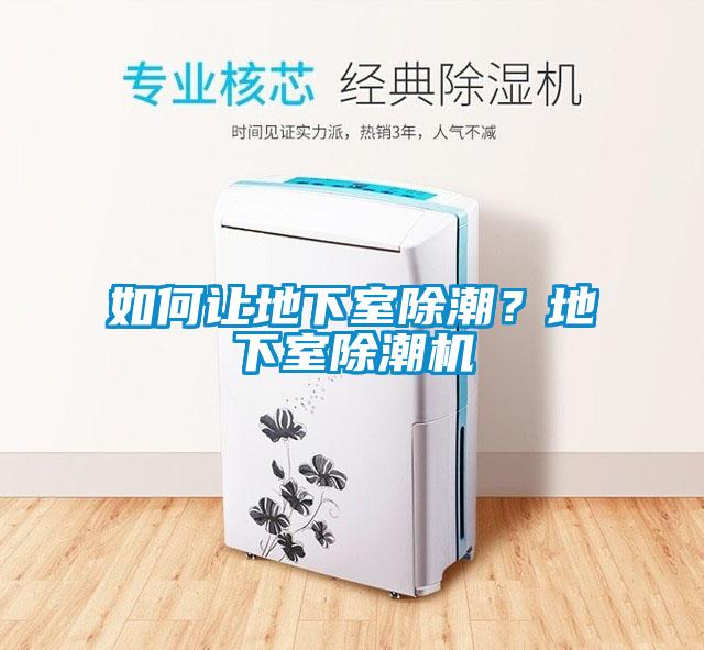 如何讓地下室除潮？地下室除潮機