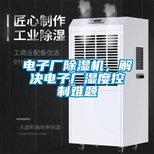 電子廠除濕機(jī)，解決電子廠濕度控制難題