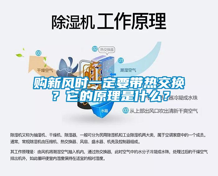 購新風時一定要帶熱交換？它的原理是什么？