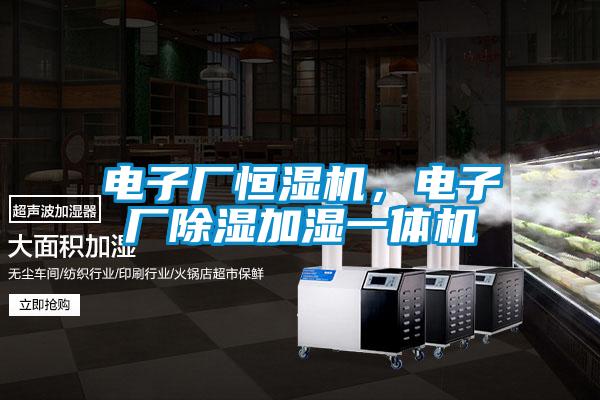 電子廠恒濕機，電子廠除濕加濕一體機