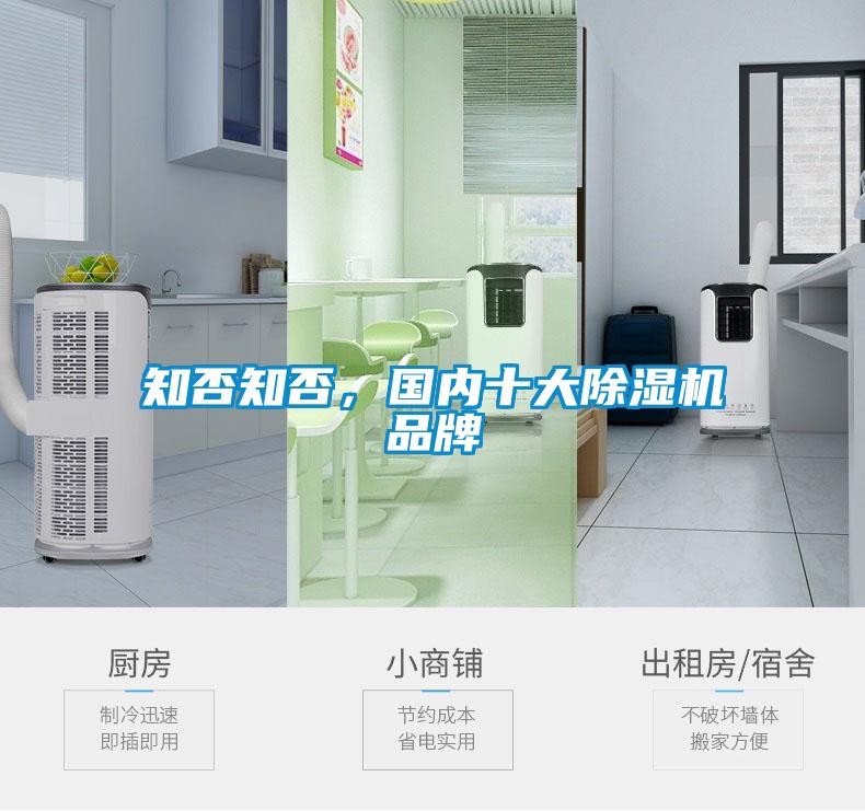知否知否，國內十大除濕機品牌