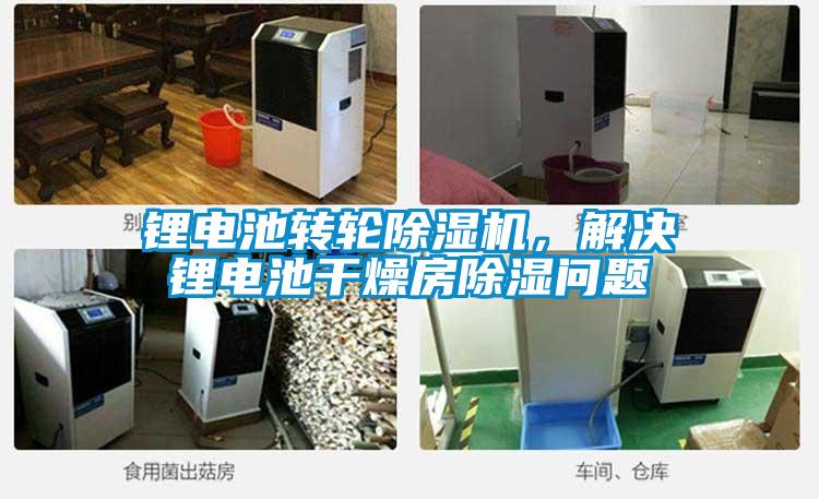 鋰電池轉輪除濕機，解決鋰電池干燥房除濕問題