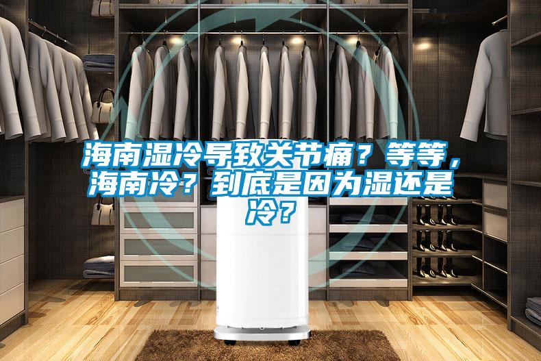 海南濕冷導致關節痛？等等，海南冷？到底是因為濕還是冷？
