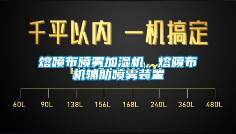 熔噴布噴霧加濕機，熔噴布機輔助噴霧裝置
