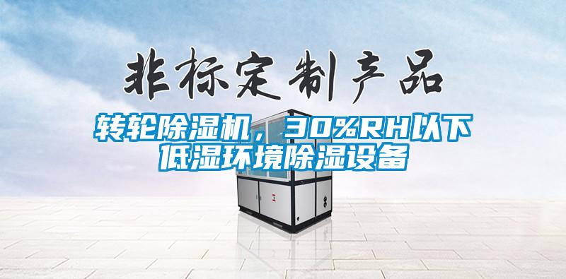 轉(zhuǎn)輪除濕機，30%RH以下低濕環(huán)境除濕設備