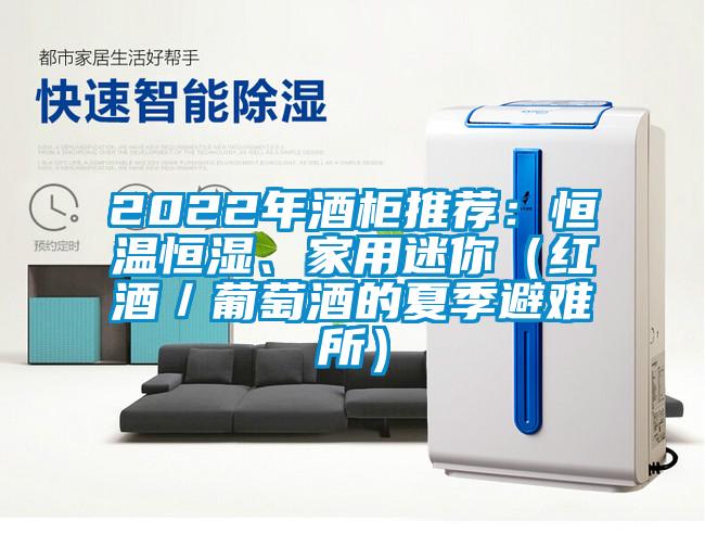 2022年酒柜推薦：恒溫恒濕、家用迷你（紅酒／葡萄酒的夏季避難所）