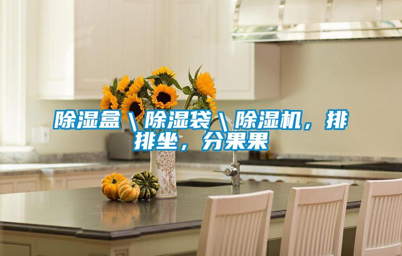 除濕盒＼除濕袋＼除濕機，排排坐，分果果