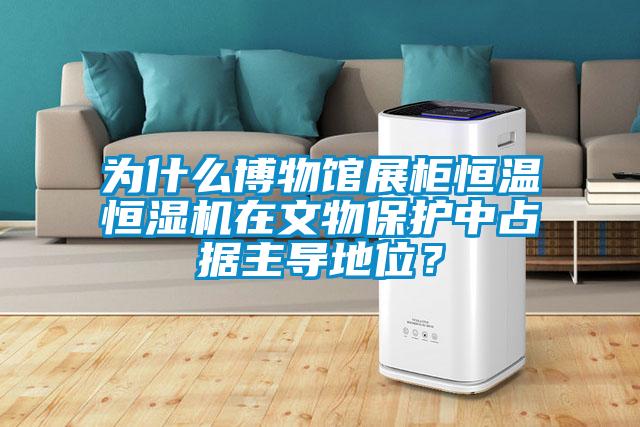 為什么博物館展柜恒溫恒濕機在文物保護中占據主導地位？