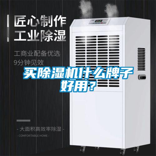 買除濕機什么牌子好用？