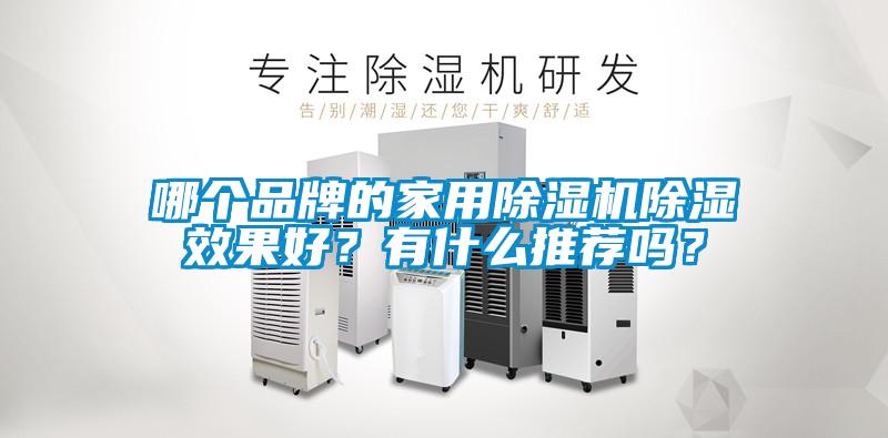 哪個品牌的家用除濕機(jī)除濕效果好？有什么推薦嗎？