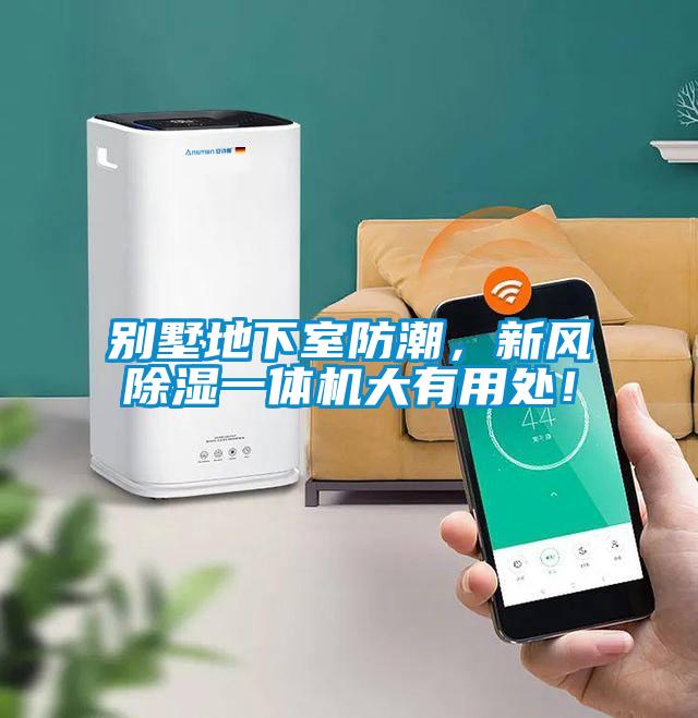 別墅地下室防潮，新風(fēng)除濕一體機(jī)大有用處！