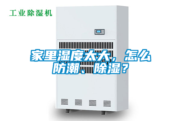 家里濕度太大，怎么防潮、除濕？