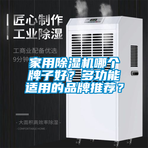 家用除濕機哪個牌子好？多功能適用的品牌推薦？