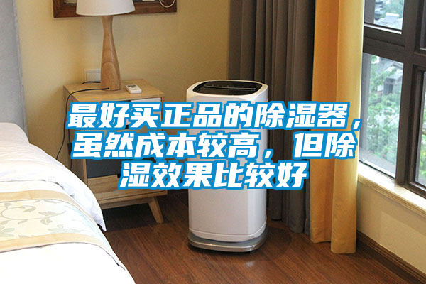 最好買正品的除濕器，雖然成本較高，但除濕效果比較好