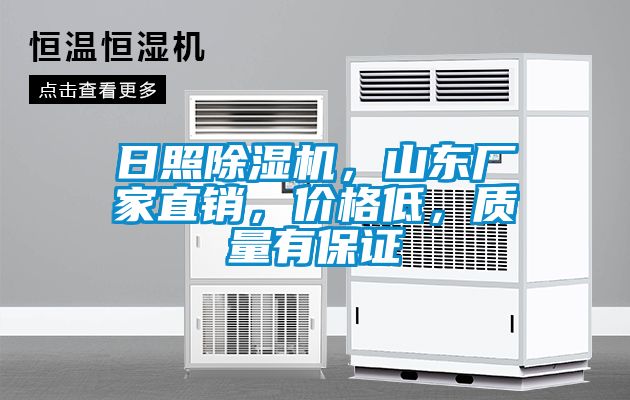 日照除濕機，山東廠家直銷，價格低，質量有保證