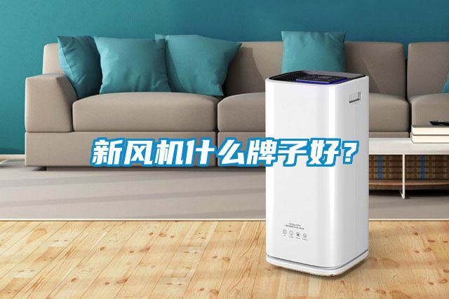 新風機什么牌子好？