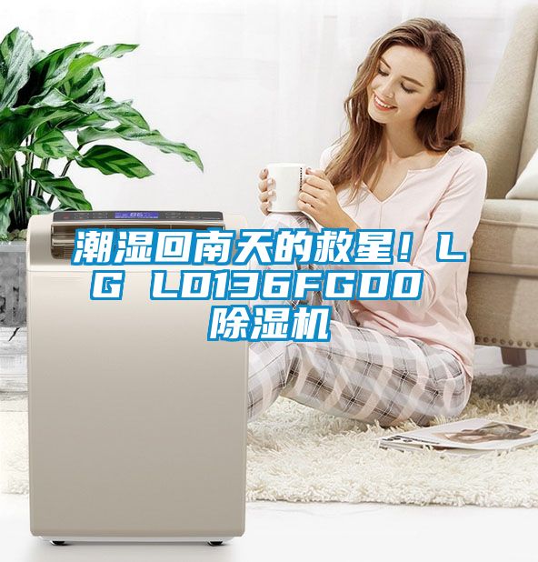 潮濕回南天的救星！LG LD136FGD0 除濕機
