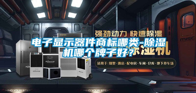 電子顯示器件商標哪類-除濕機哪個牌子好？
