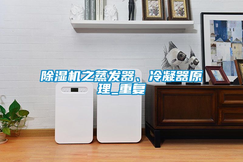 除濕機之蒸發器、冷凝器原理_重復