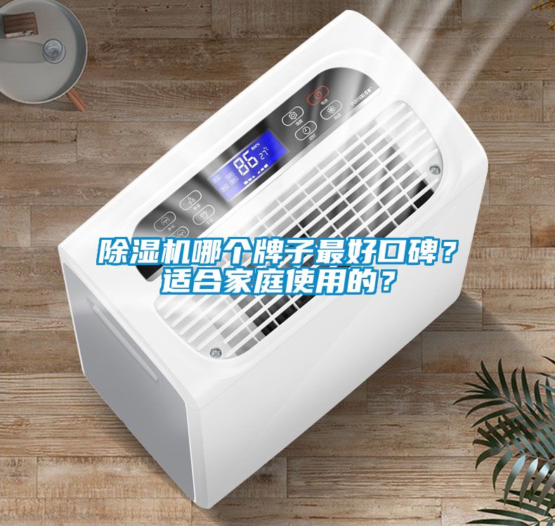 除濕機哪個牌子最好口碑？適合家庭使用的？